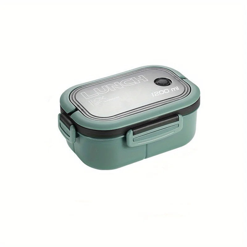 Double Layered Lunch Box Food Container For Kids Portable Compartments Bento Lunchbox Eco-Friendly Outdoor Camping Picnic