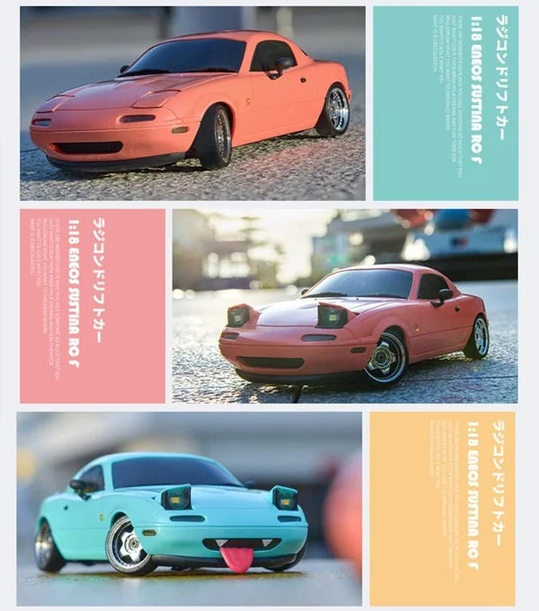 2024 New LD1804 Mazda Mx5 Premium Version Rc Drift Car Rc Cars With A Gyroscope Rear-Wheel Drive Toy Car Birthday Toys For Kid