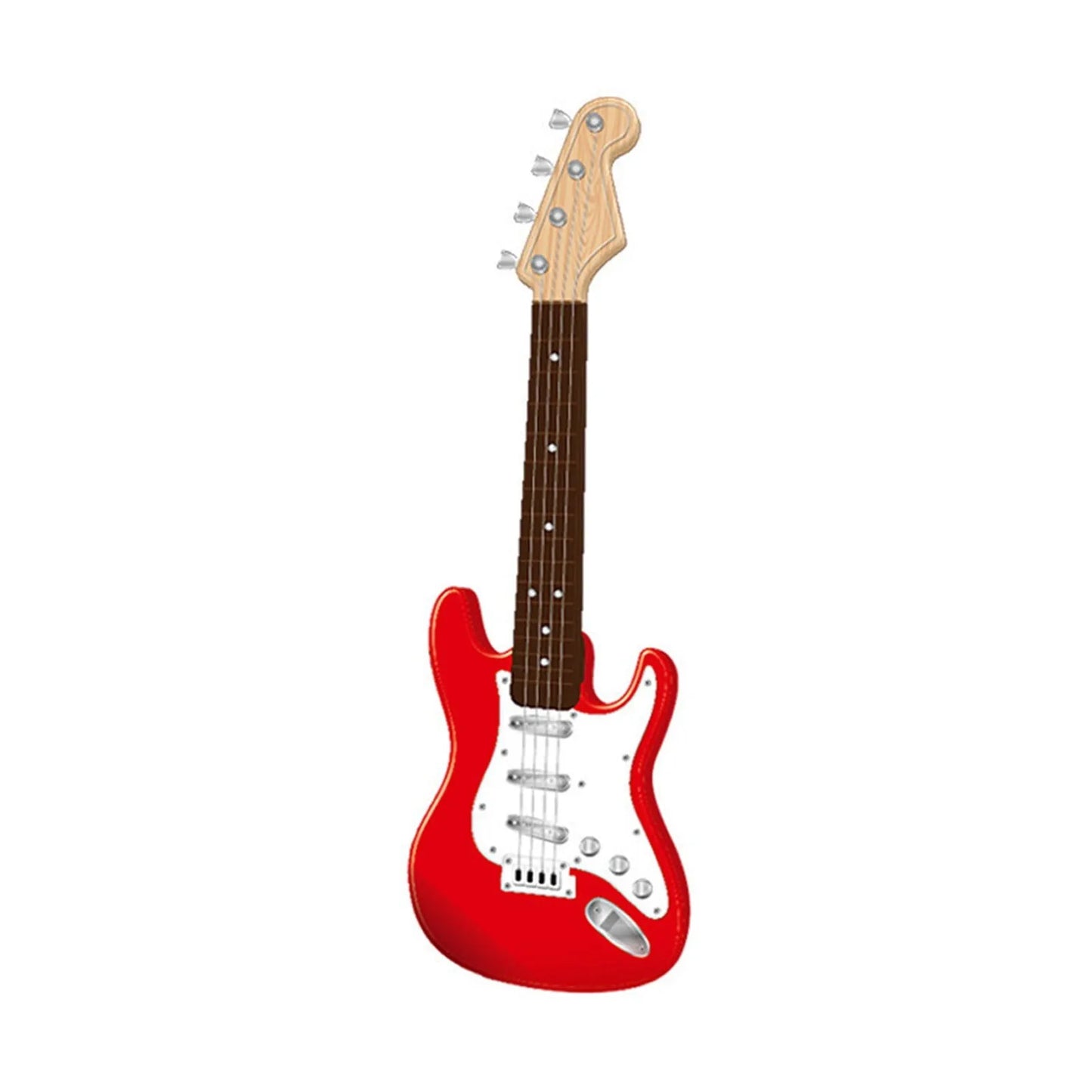 Children-size Electric Guitar Attracts Children Attention 4 String Guita Beginners' Level Guitar Puzzle And Musical Instruments