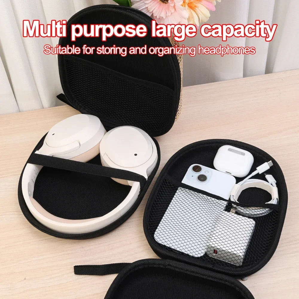 Headphone Case for Sony WH-CH720N WH-1000XM4 MDR-ZX100 Universal Headset Travel Bag Hard EVA Storage Earphone Carrying Pouch