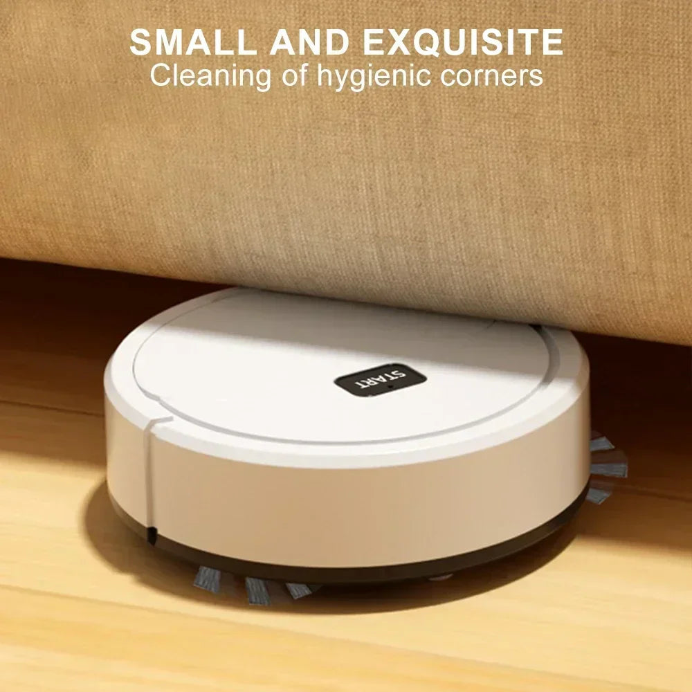 2024 Automatic Portable Mini Home Floor Robotic Vacuum Cleaner Wet Dry Three-In-One Sweeping Machine for Home 2024 Automatic Por