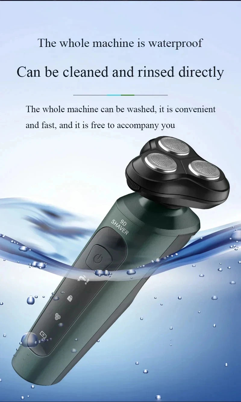 Xiaomi Electric Shaver Multi-function Dry and Wet Dual-use Rechargeable Adjustable Rotating Electric Trimmer Hair Trimmer New