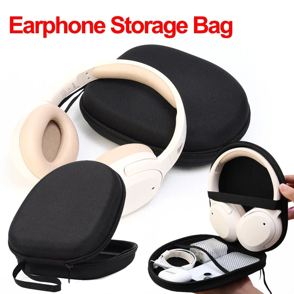 Headphone Case for Sony WH-CH720N WH-1000XM4 MDR-ZX100 Universal Headset Travel Bag Hard EVA Storage Earphone Carrying Pouch