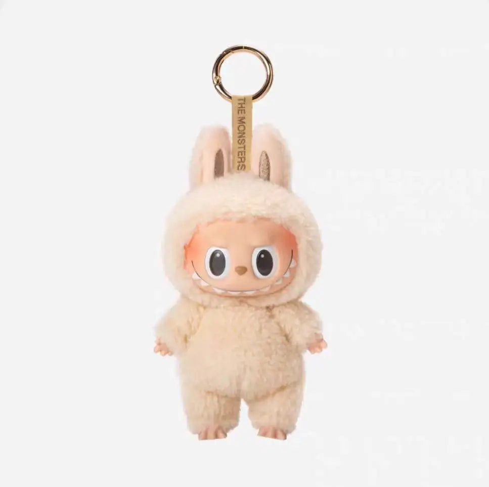 Pop Mart Labubu Blind Box Heartbeat Macaron Series Plush Doll Toy Pendant Cartoon kawaii Ornaments Birthday Gift For Children