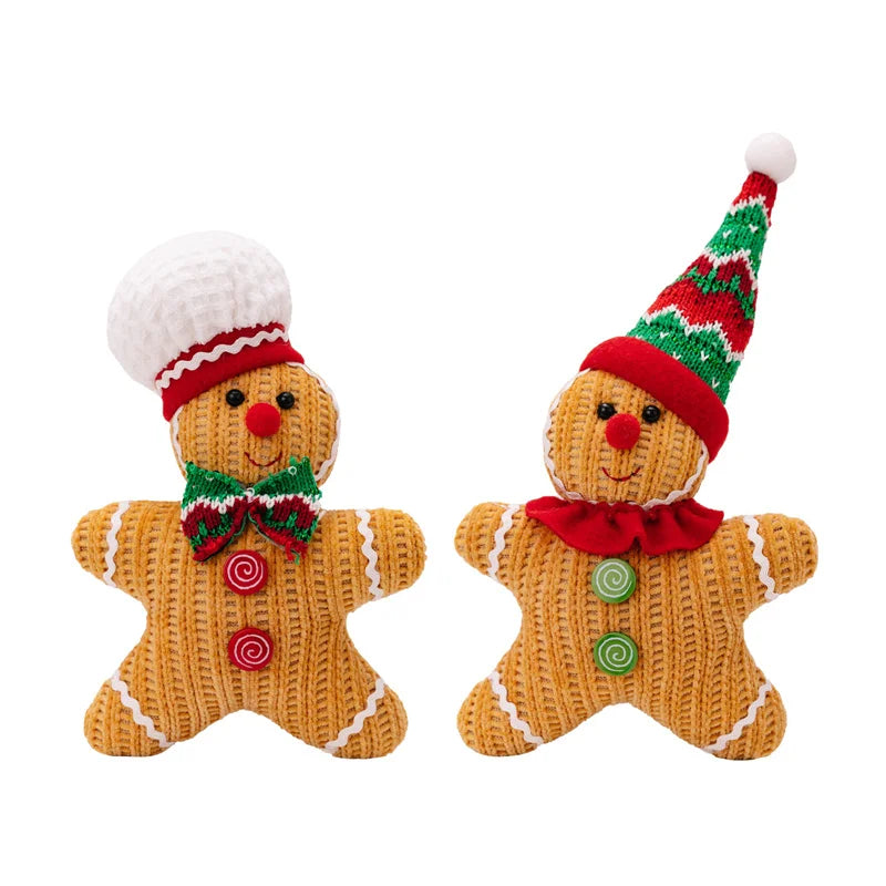 Christmas Decoration Gingerbread Man Doll Pendant Christmas Tree Pendant