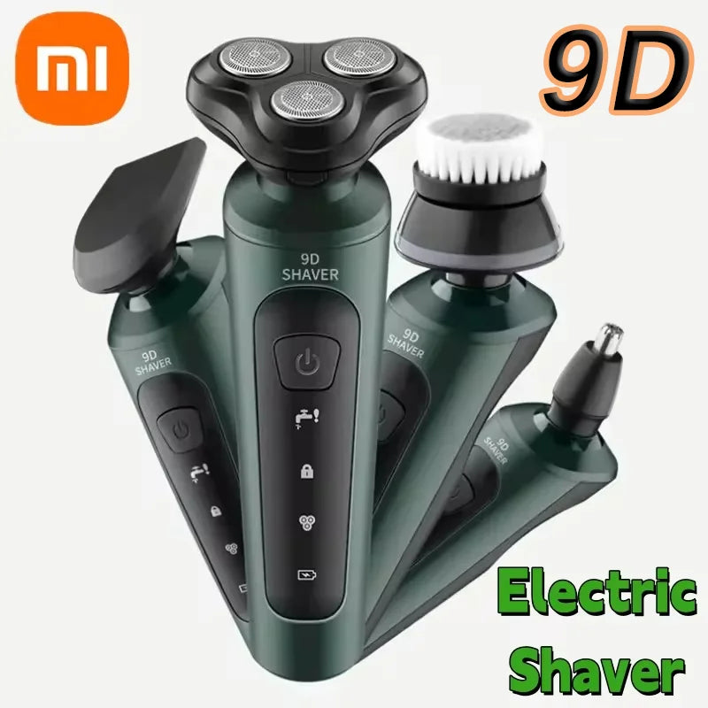 Xiaomi Electric Shaver Multi-function Dry and Wet Dual-use Rechargeable Adjustable Rotating Electric Trimmer Hair Trimmer New