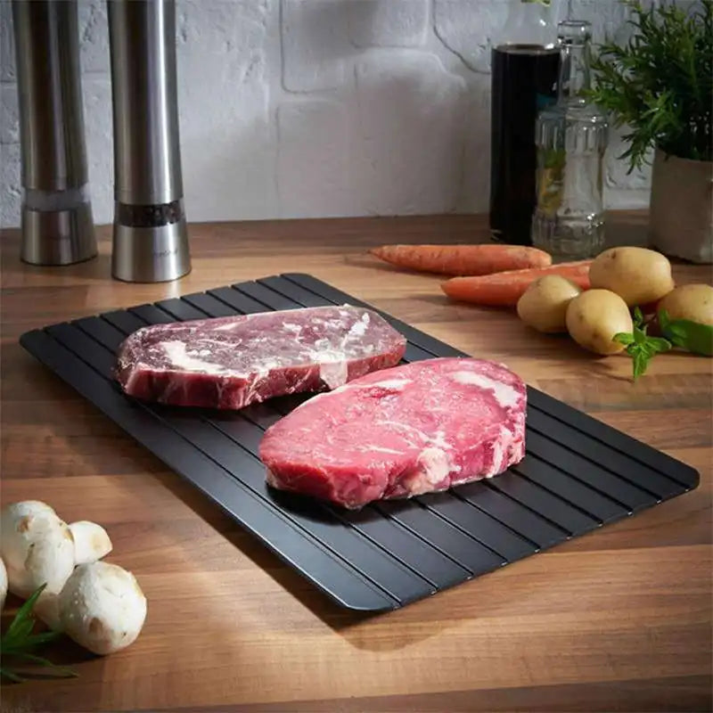 Fast Defrosting Tray Thaw Frozen Food Meat Fruit Quick Defrosting Plate Board Defrost Kitchen Gadget Tool Defrost Tray