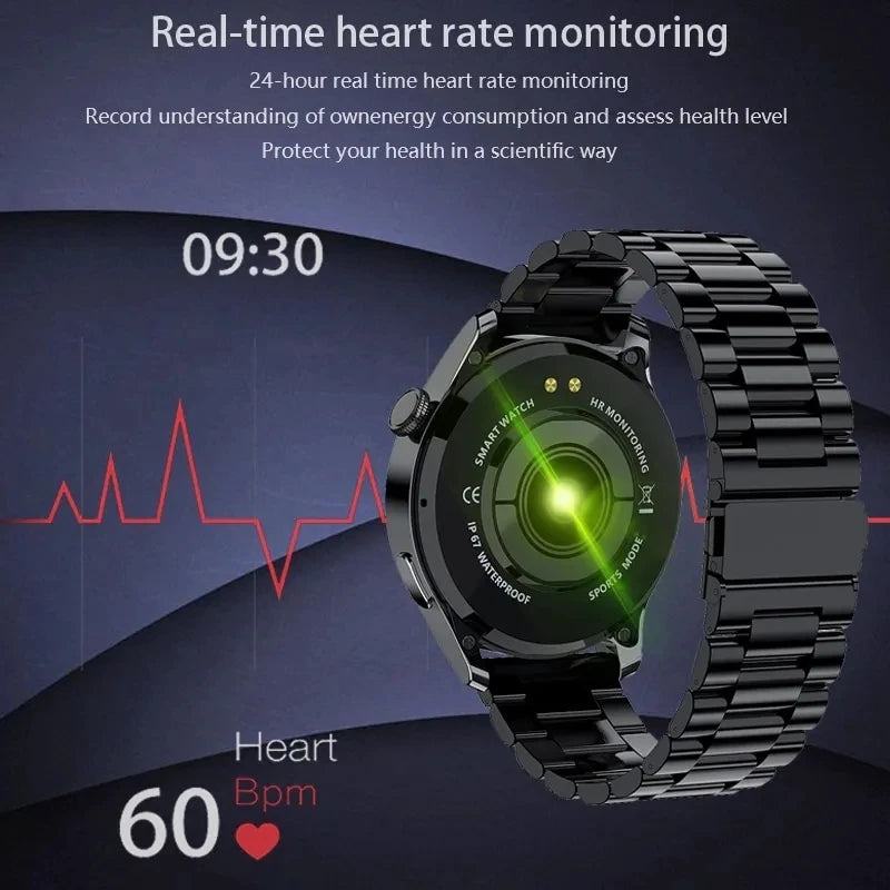 2024 New SmartWatch for Men Women Watches Amoled Bluetooth Call Sport IP67 Waterproof Heart Rate Sleep Smart Watch Pk Gt3 Pro