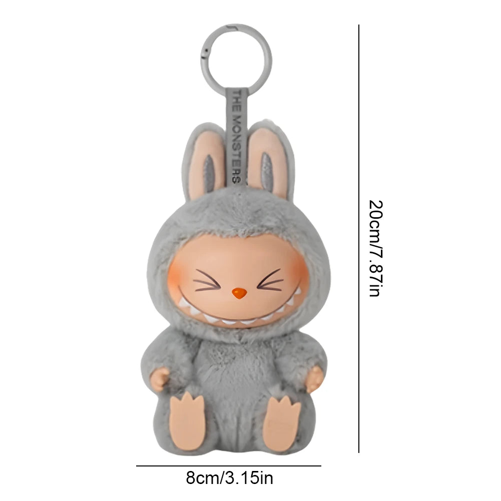 The Monsters Labubu Sit-Down Party Series Anime Figure 5.9inch Vinyl Face Doll Figure Model Bag Keychain Surprise Gift Toy